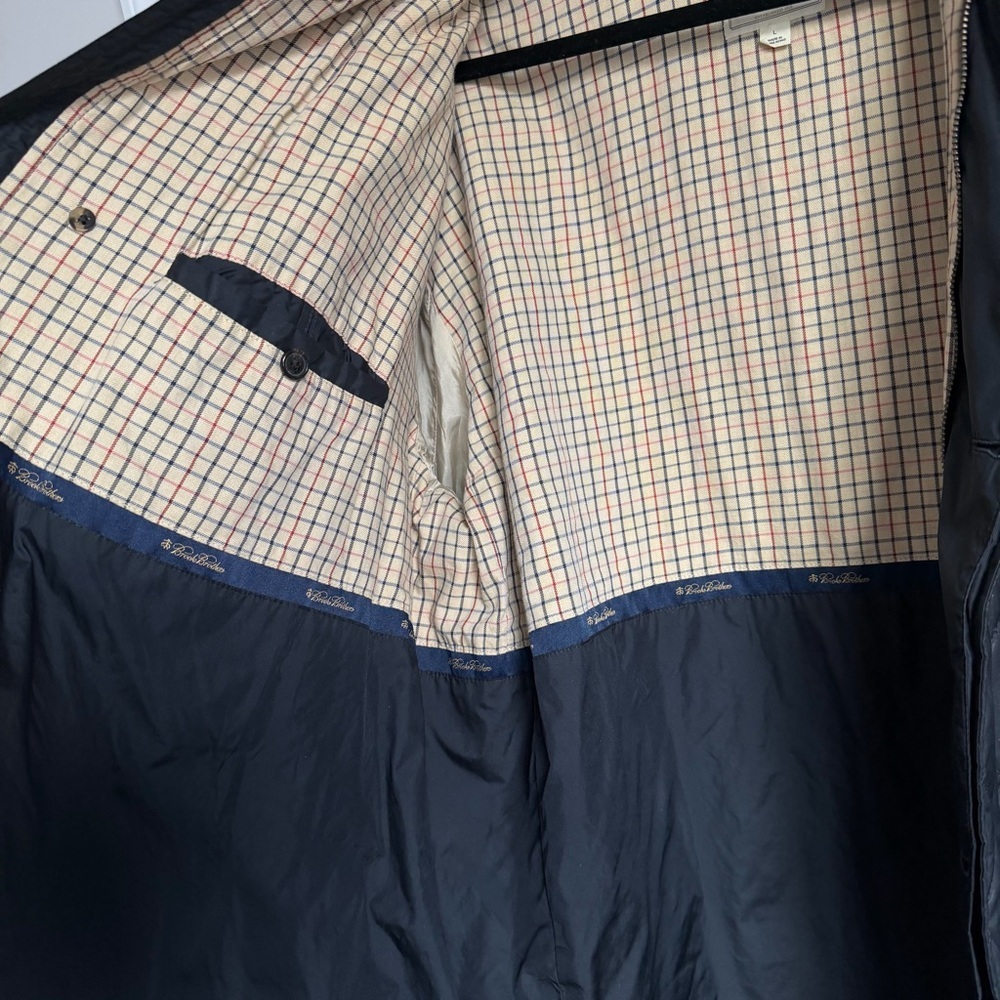 Brooks Brothers Men’s Quilted Field Coat — YKK, Wool Lined, Tattersall — L - Picture 7 of 13